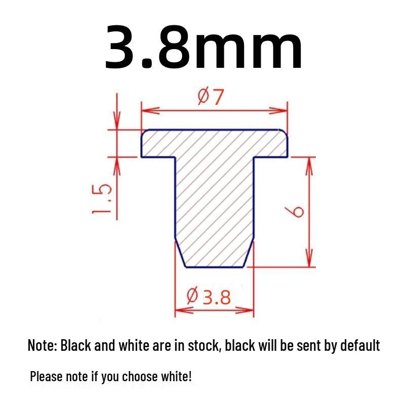 T-Shaped High Temp Silicone Stopper for Sandblasting, Electroplating, Baking, Anodizing, and More