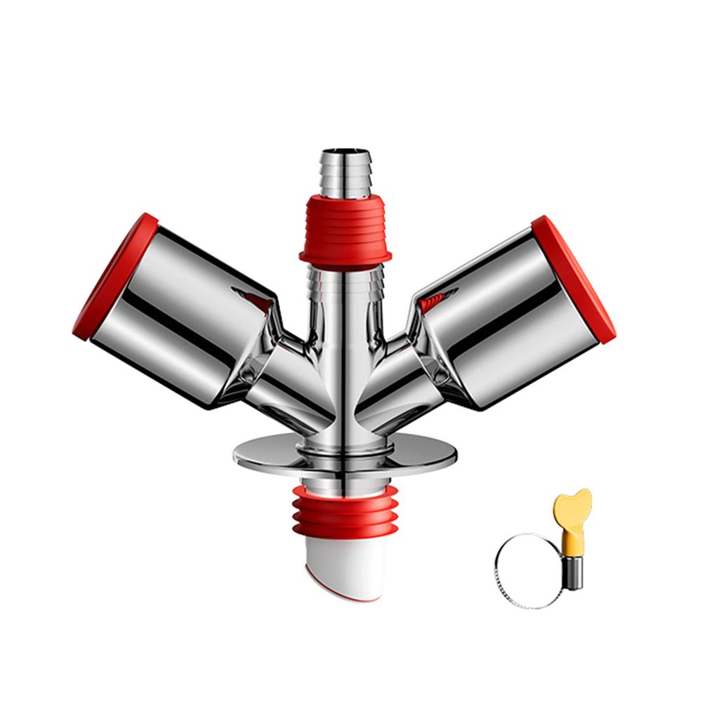 Deodorant Sewer Basins Sink Elbow Pipe Connector Washing Machine Floor Drain Pipe Tees Sewer Elbow Pipe Tees Joint