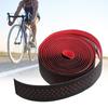 Anti skid PU Road Bike Handlebar Tapes Soft Breathable Mountain Bicycle Handle Bar Wrap(Red)