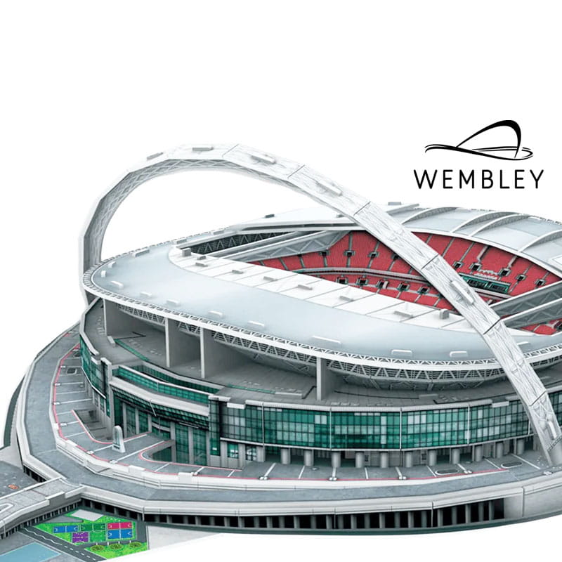 Wembley Stadium - 89 Piece 3D Puzzle - Club Model