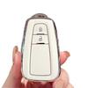 UWSY2 TPU Car Key Case For Toyota Camry CHR Prius Corolla RAV4 Prado 2017 2018 (2-BTN 3-BTN)