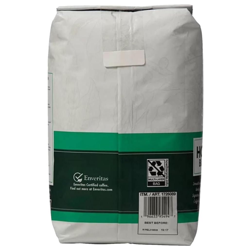 Кофейные зерна Costco Kirkland House Blend Coffee 1130 г, стандартный набор из 2 шт.