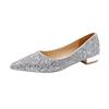 Fashion Luxury Pearl Crystal Bowtie White Wedding Shoes Women 2024 Summer Brand Designer High Heels Pumps Woman Thin Heeled Party Shoes