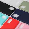 Мягкий силиконовый чехол Candy Matte для Samsung Galaxy S20 Plus A51 A71 A31 A20 A30 A50 A20S A30S A21S A41 A12 A32 A42