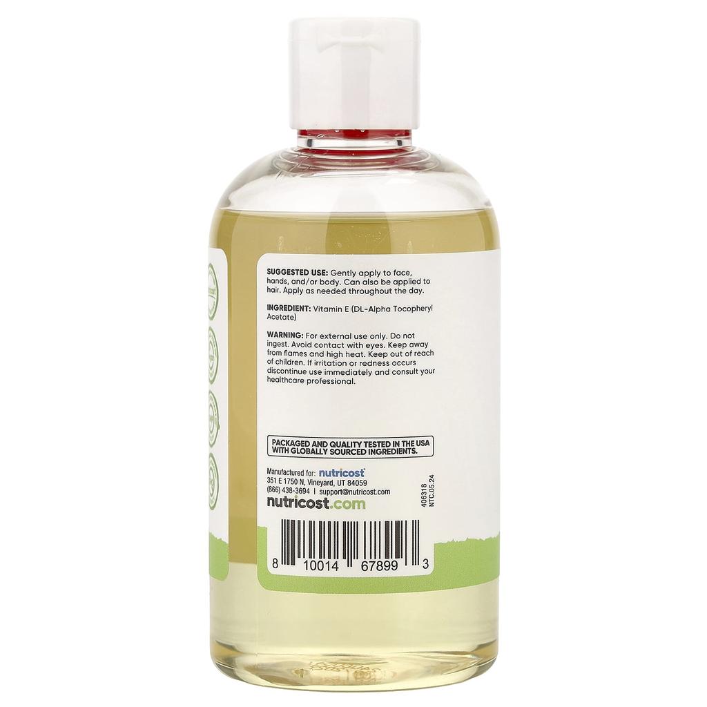 Основное масло с витамином Е, 240 мл(8 жидких унций)