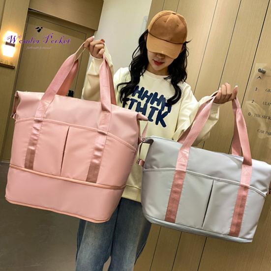 Сумка для спортзала большой вместимости с застежкой-молнией Многоразовая сумка для йоги и фитнеса Водонепроницаемая спортивная сумка для занятий спортом на открытом воздухе с плечевым ремнем Портативная одежда для секса для взрослых