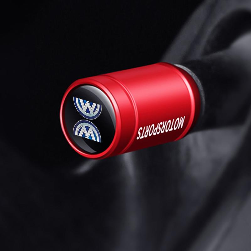 VW GTI GOLF Car 3D Metal Logo Wheel Stem Air Valve Caps Tire Dust Cover For Volkswagen VW GTI R Golf 7 Polo Tiguan Passat Jetta 