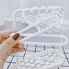 White Doll Clothes Rack Plastic Dollhouse Furniture Creative Miniature Doll Hangers  1/6  1/12 Doll