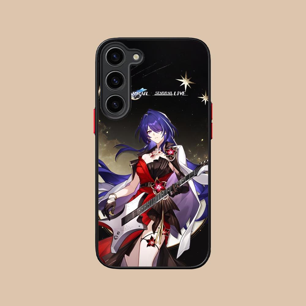 Силиконовый чехол HSR Acheron для мобильного телефона Samsung Galaxy S26 S25 S24 S23 S22 S21 Plus FE Ultra Цветной чехол