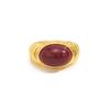 IngeSight.Z Vintage Elegant Open Metal Rings for Women Trendy Gold Color Resin Inlay Finger Rings Femme Charm Jewelry Accessory