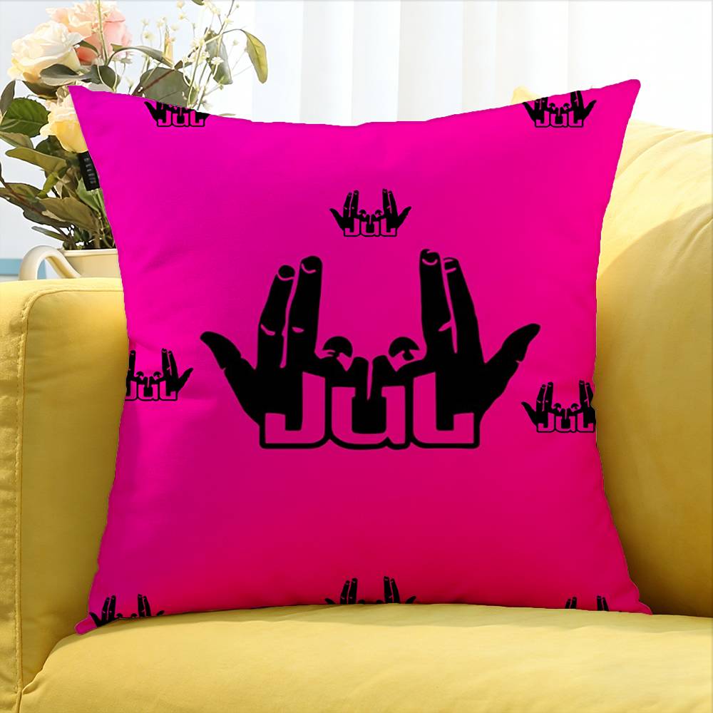 French cool Jul Rap Various Sizes Square Pillow Case For Car Home Bedchamber Decor