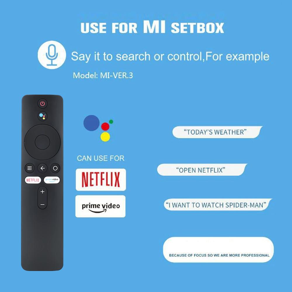 Bluetooth голосовой пульт дистанционного управления XMRM-006 для Xiaomi MI Box S Smart TV Box MI TV Stick MDZ-22-AB MDZ-24-AA Google Assistant