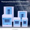 Indoor Wall Mount Electric Transparent Cover Plastic Boxes Project Case Distribution Protection Box
