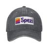 Paulaner Spezi Logo Baseball Caps Fashion Denim Hats Outdoor Adjustable Casquette Hip Hop Baseball Cowboy Hat for Unisex