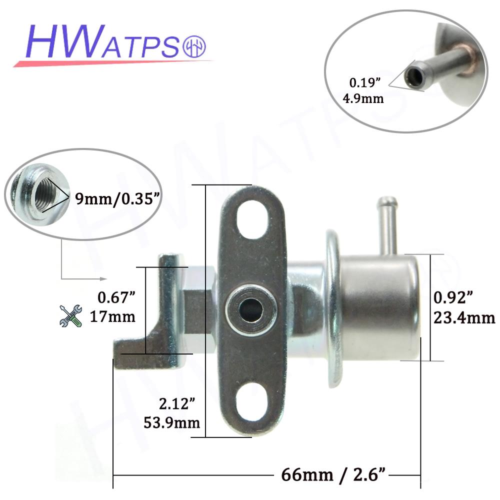 For TOYOTA CAMRY SELICA COROLLA PASSEO Fuel Injection Pressure Regulator 23280-11040 2328011070 2328011060 2328011050 FP10080 car Pressure Regulators