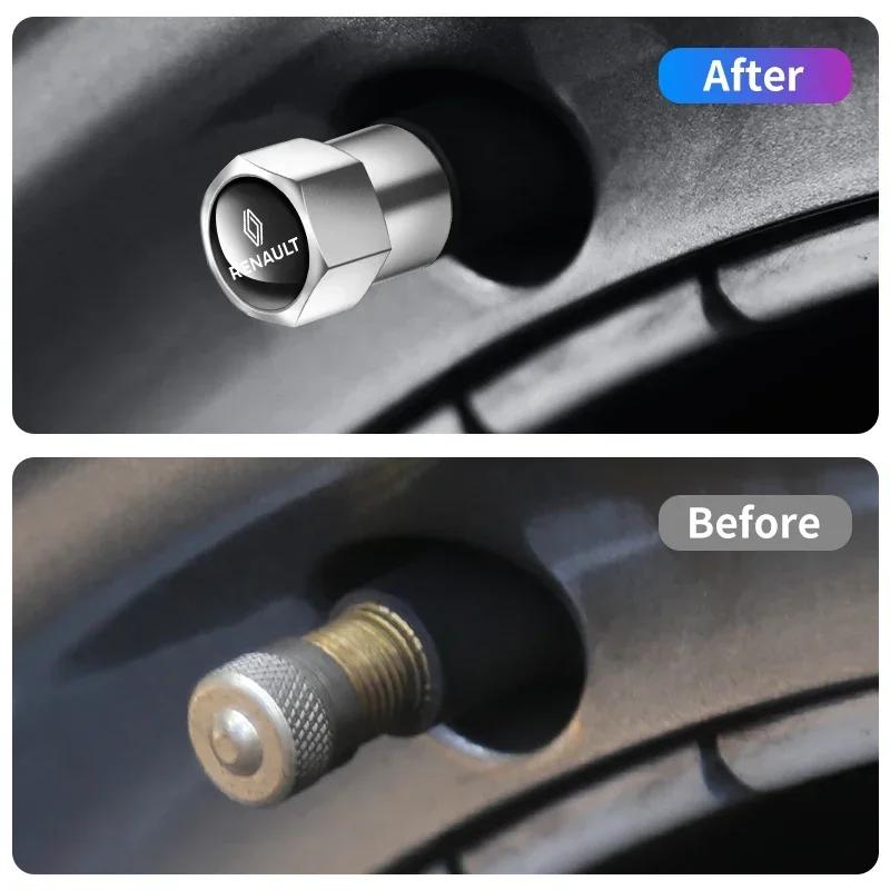 2026 Горячие Колпачки Ступицы Для Renault 4 шт. Колпачки Клапанов Автомобиля Покрышки Колес Воздушный Шток Шины Защитная Крышка Для Renault Kangoo 2 Koleos 1 Modus