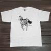 НОВИНКА Deftones White Pony Скелет Лошади Футболка Рок-группа Графика Белый Хлопок Унисекс Футболка