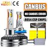 2 шт. K5C H7 H4 H3 светодиодные 1000 Вт 6500 К автомобильные фары Canbus H11 H8 H1 HB3 9005 HB4 9006 9012 HIR2 18 шт. 8054 CSP чип автолампы противотуманные фары
