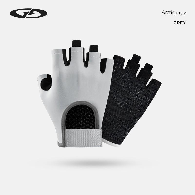 Fitness Half-Finger Gloves for Women, Gym Training, Dumbbell Exercise, Non-Slip Butterfly Mesh, Breathable Sports Cycling