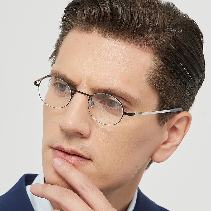 Denmark Men Small Round Eyeglasses Ultralight Small Face 130mm Glasses Frame Women Titanium Light Weight Spectacles Gafas New