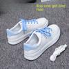 Women's Versatile Thick-soled Height-increasing Casual Trendy Shoes For Autumn Spring Inner Height Increase Sports Shoes