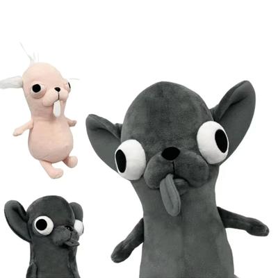 Мягкие игрушки Чихуахуа Плюшевый брелок-подвеска Мягкая игрушка Кукла Чихуахуа Странный Очаровательный Реалистичный Плюшевый Чихуахуа Подарки для детей Игрушка