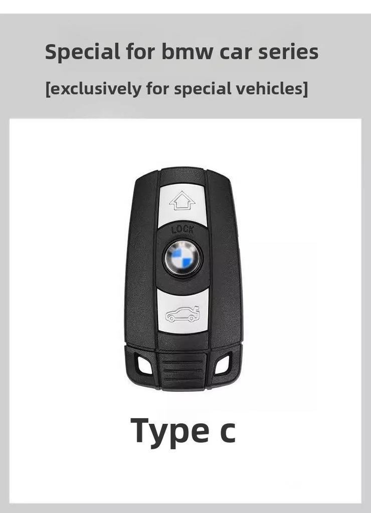 KLIB4 New 2025 New Smart Car Key Case Cover Fob For BMW E60 E61 E70 E81 E87 E90 E91 E92 X1 X5 X3 1 3 5 6 Series Z4 Protector Shell