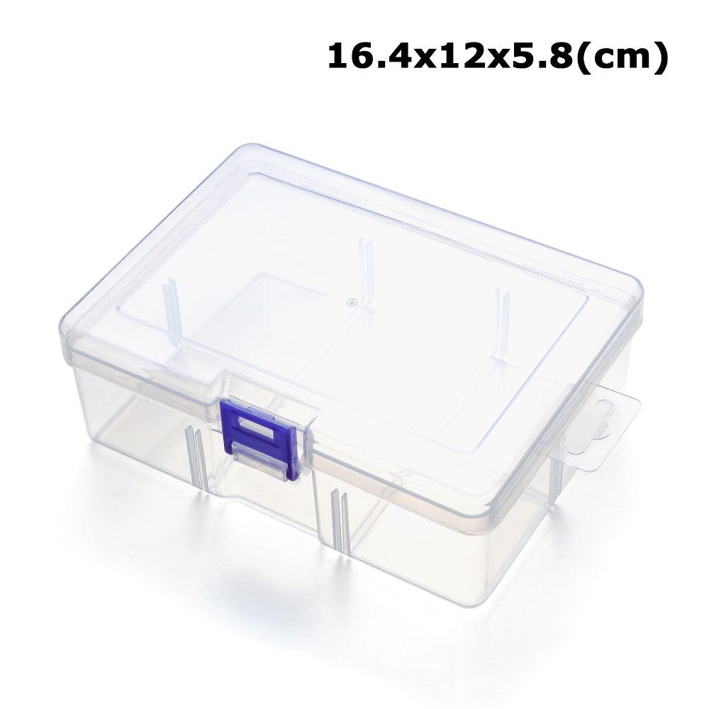 Boxes Jewelry Beads Container Fishing Tools Box Small Items Sundries Transparent Storage Box
