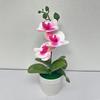 Орхидея-бабочка Искусственное растение с 3D-печатью для домашнего декора и реквизита для фотосъемки