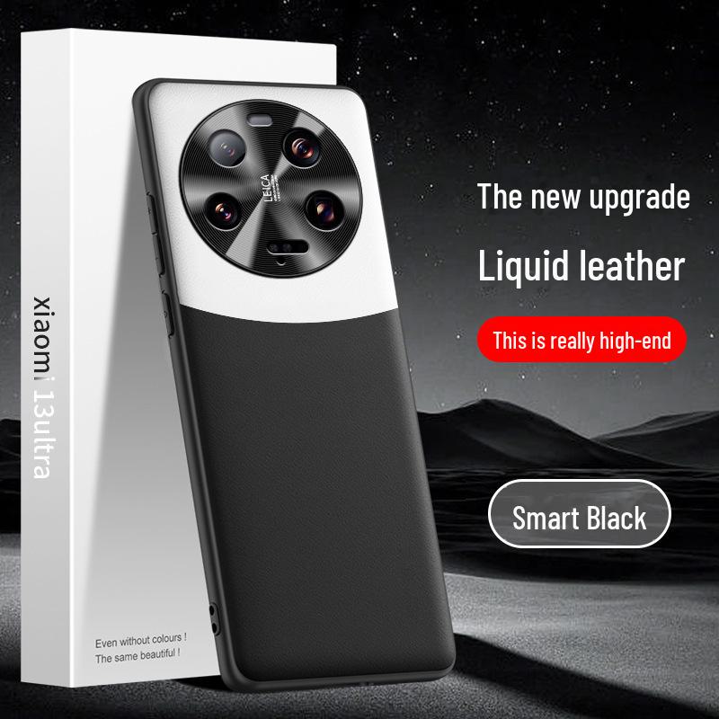 Защитный чехол из жидкой кожи для Xiaomi 13Ultra - дизайн против падения, цельная доставка