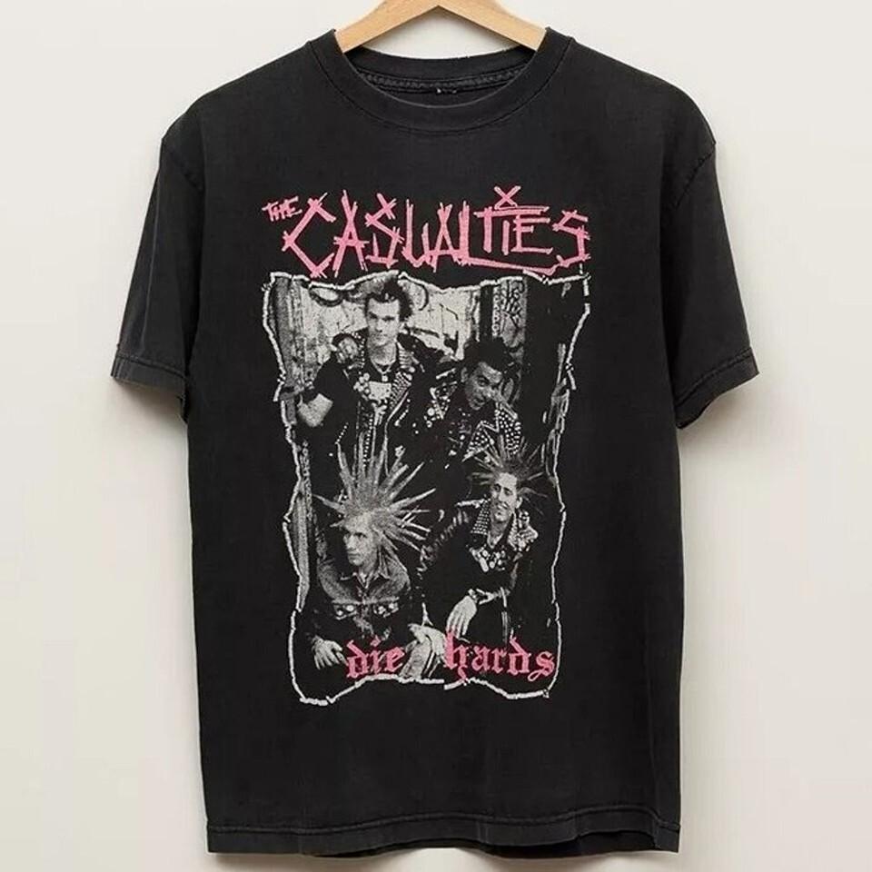 Новая The Casualties 90-е Подарок для фанатов Унисекс S-5XL Футболка Унисекс Футболка