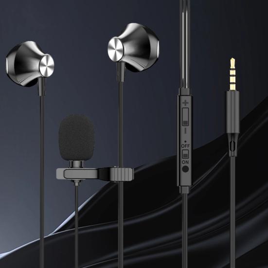 Проводные наушники с Type-C, внутриканальные, с микрофоном, шумоподавлением, Hi-Fi звуком, управлением на проводе, 3.5MM