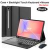 Case for Samsung Galaxy Tab S10 Lite 5G 10.9 Inch, Bluetooth Keyboard Cover for Galaxy Tab S10 Lite 10.9 SM-X400/X406B