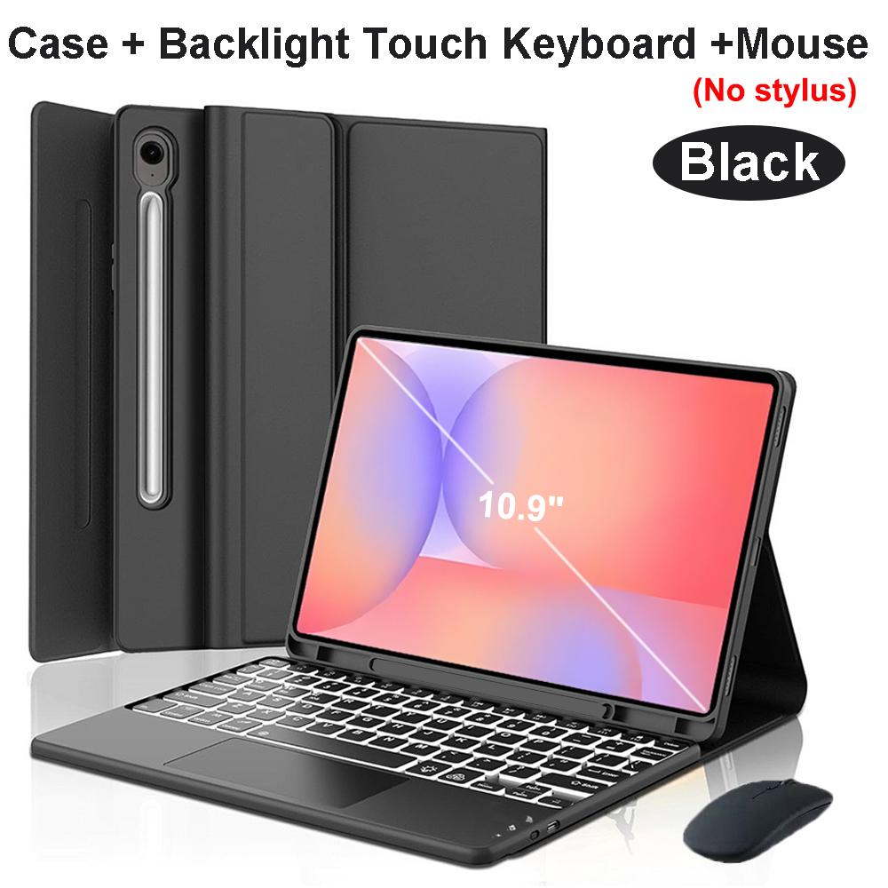 Case for Samsung Galaxy Tab S10 Lite 5G 10.9 Inch, Bluetooth Keyboard Cover for Galaxy Tab S10 Lite 10.9 SM-X400/X406B