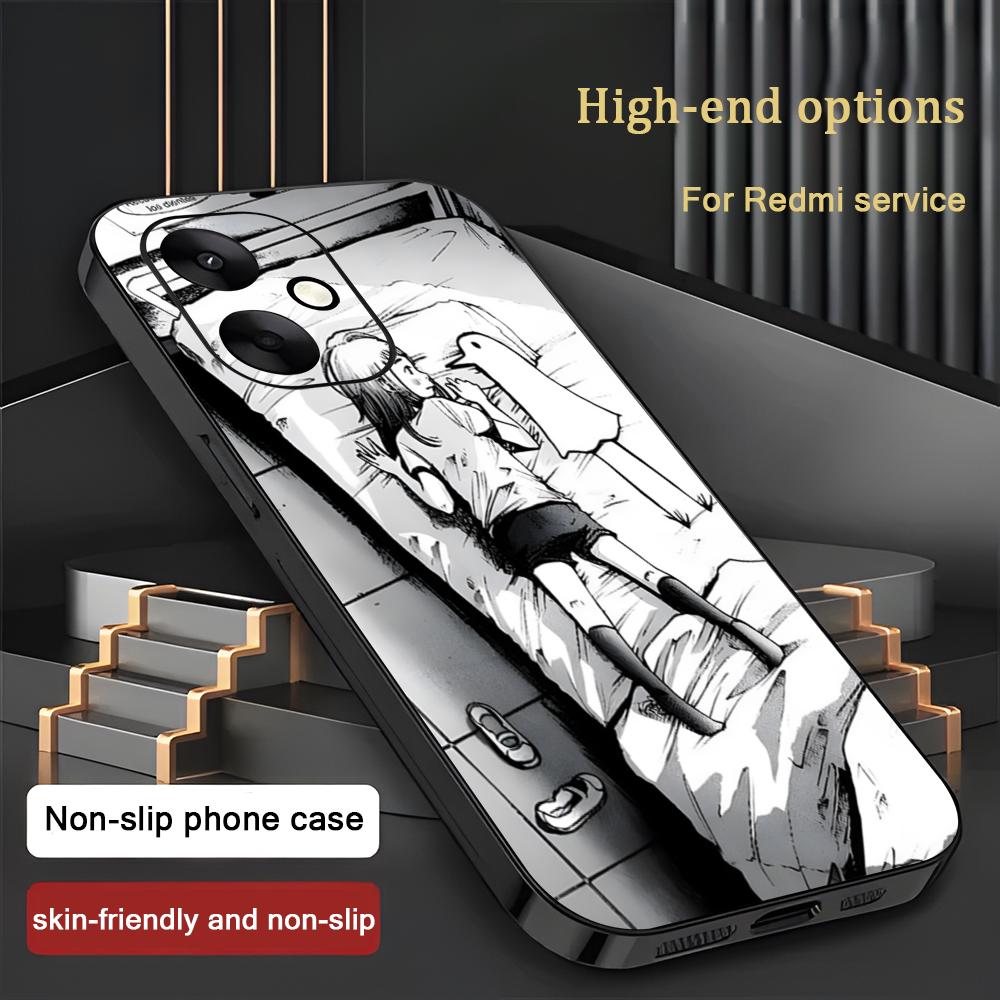 Горячий чехол для телефона с рисунком Oyasumi Punpun для Xiaomi Redmi 14C 13C 12C Note14 13 12 11 10 Pro Plus S Мягкий черный чехол для телефона