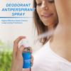Дезодорант-спрей против пота, очищающий подмышки, запах пота, свежий и сухой спрей, 1 шт., 80 мл