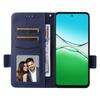 For Oppo A5 5G/4G/A5m Case with Wrist Strap Litchi Texture PU Leather Wallet Phone Cover
