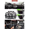 Для KIA Forte YD 2013 2014 2015 2016 2017 2018 K3 Cerato противоскользящие резиновые ворота, слот для чашек, коврики, аксессуары, наклейки, автомобиль