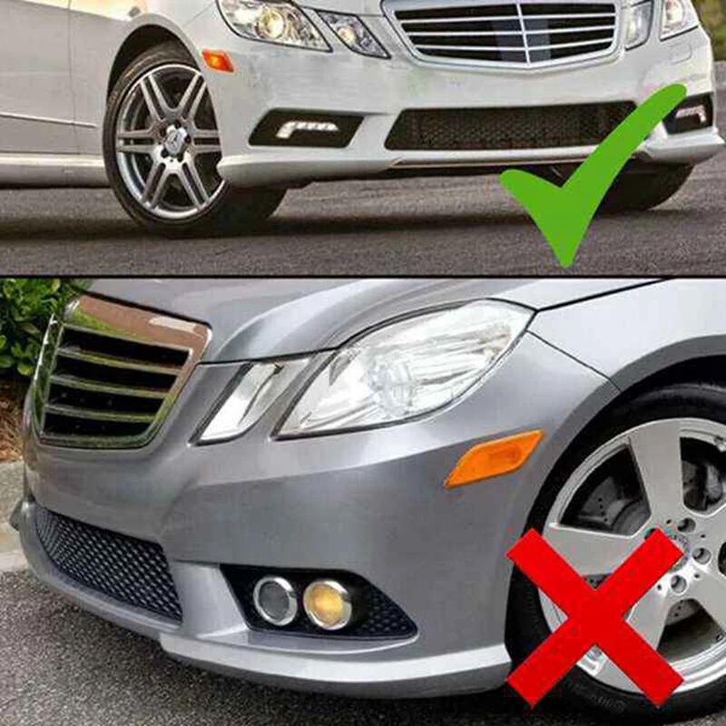 Дневные ходовые огни, светодиодные противотуманные фары, водитель для Mercedes W212 E300 E350 E500 E550 09-13