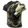 Men's Graphic Animal Wolf T Shirt Short Sleeve T Shirt 3D Print Crew Neck Shirt Daily Designer Retro Vintage Sports Outdoor Holiday Going Out  Summer