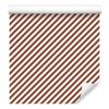 Beige and Orange Striped Wallpaper for Living Room and Bedroom 50x1000
