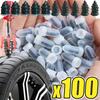 10-100Pcs Car Motorcycle Vacuum Tyre Repair Nails Truck Scooter Bike Tire Puncture Repair Tubeless Tools Car Tire Accessories