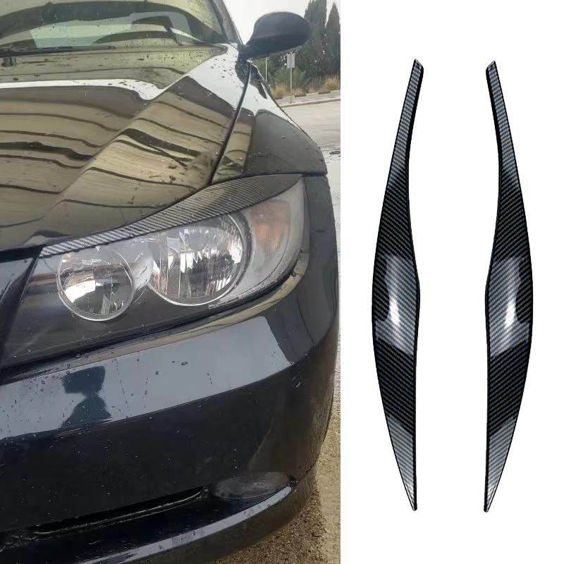 Автомобильные фары, брови, наклейки на веки, отделка, крышка для аксессуаров BMW 3 серии E90 E91 седан 320i 330i 2005-2012