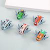 12Pcs Pull Back Wind-up Airplane Toy Educational Spring Clockwork Aircraft Toy Toddlers