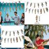 Баннеры для вечеринки в рыбном стиле для украшения мероприятия, бумажные флажки для торжеств