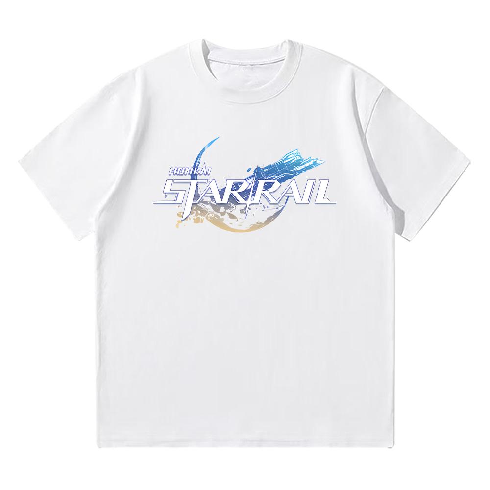Honkai Star Rail Hot Game Print T-shirt Fashion Anime Cotton Tees Men Women Short Sleeve Tshirt Harajuku Y2k Comfortable Clothes