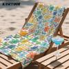 Pastel Floral Stripes Compact Travel Beach Towel Super Absorbent Sand Resistant, Microfiber for Swimming Camping Yoga