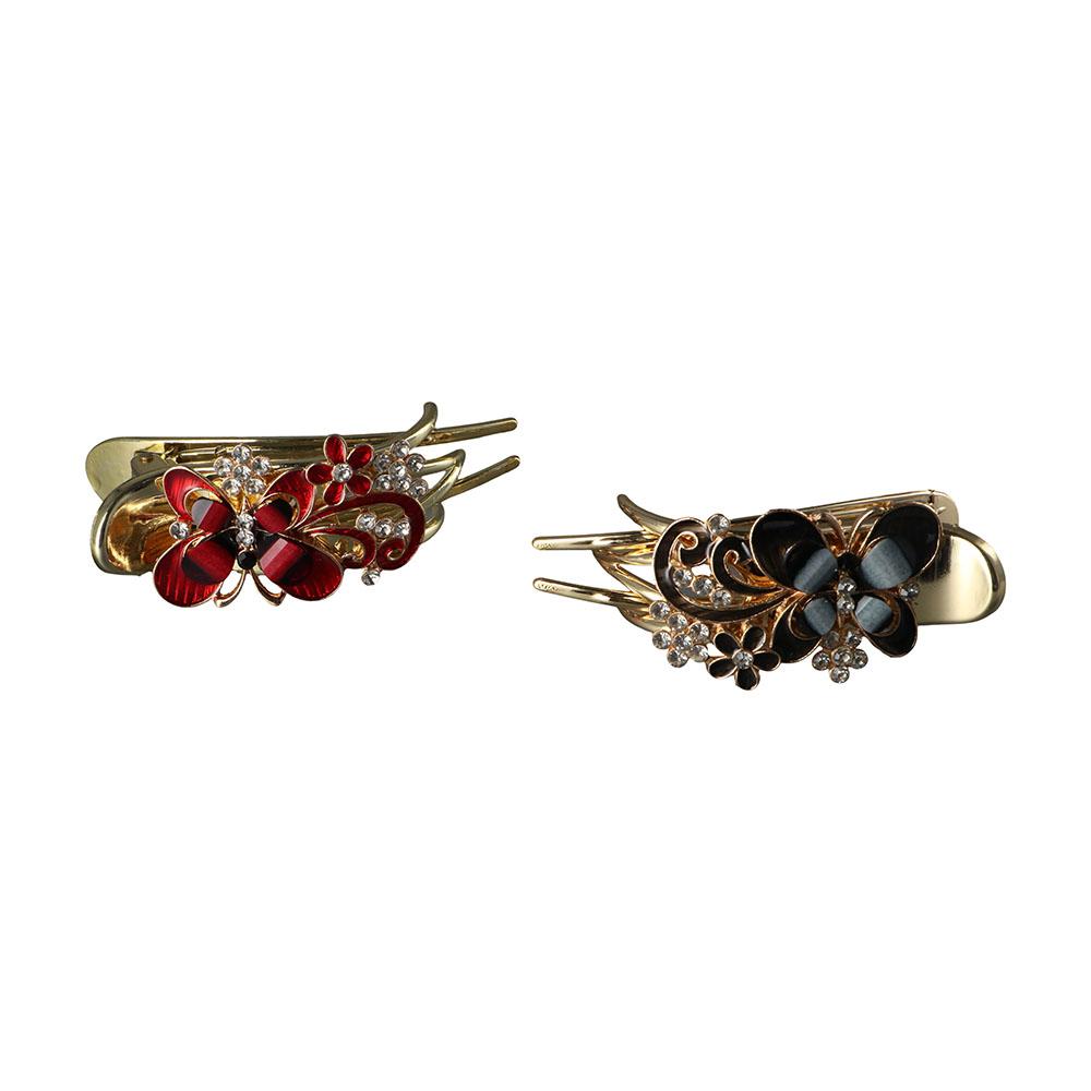 Инструменты Корейский стиль Шпилька Бабочка Заколка для волос Стразы Заколка Утконос Женские аксессуары для волос