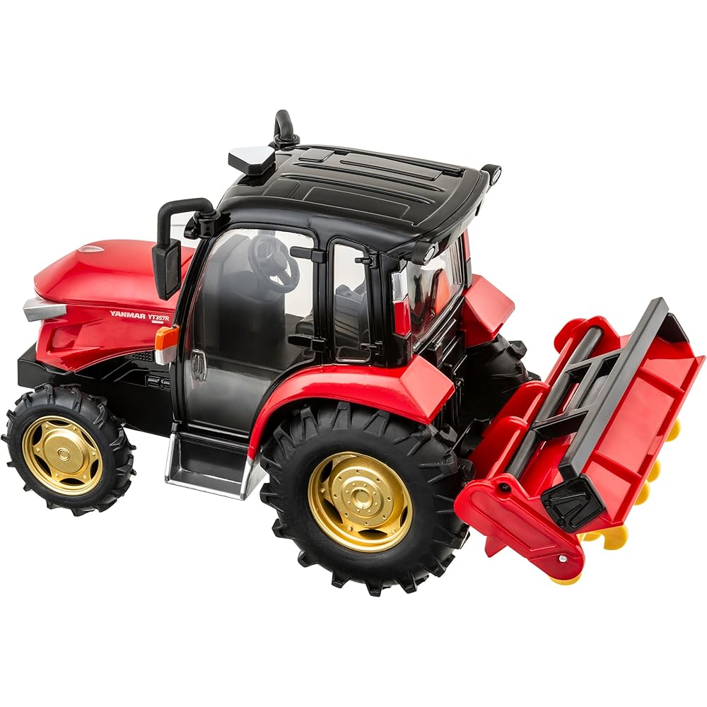 Maruka Yanmar Tractor YT3 Series Toy for Ages 3 and Up, Durable Design, Interactive Play