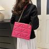 2024 Spring New Fashion Trend Texture Shoulder Bag Street Style Large Capacity Bag